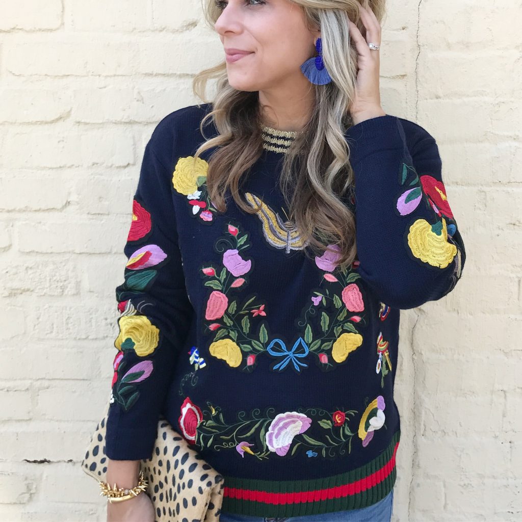 Embellished Sweater, Fall Style 
