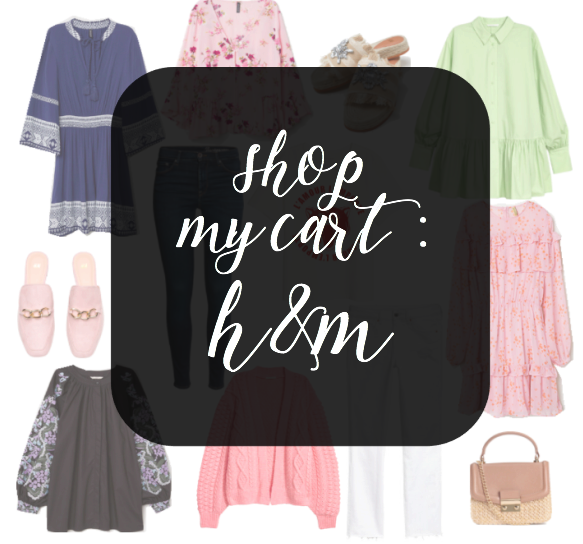 Shop My Cart, H&M, HM, Spring, Spring Style