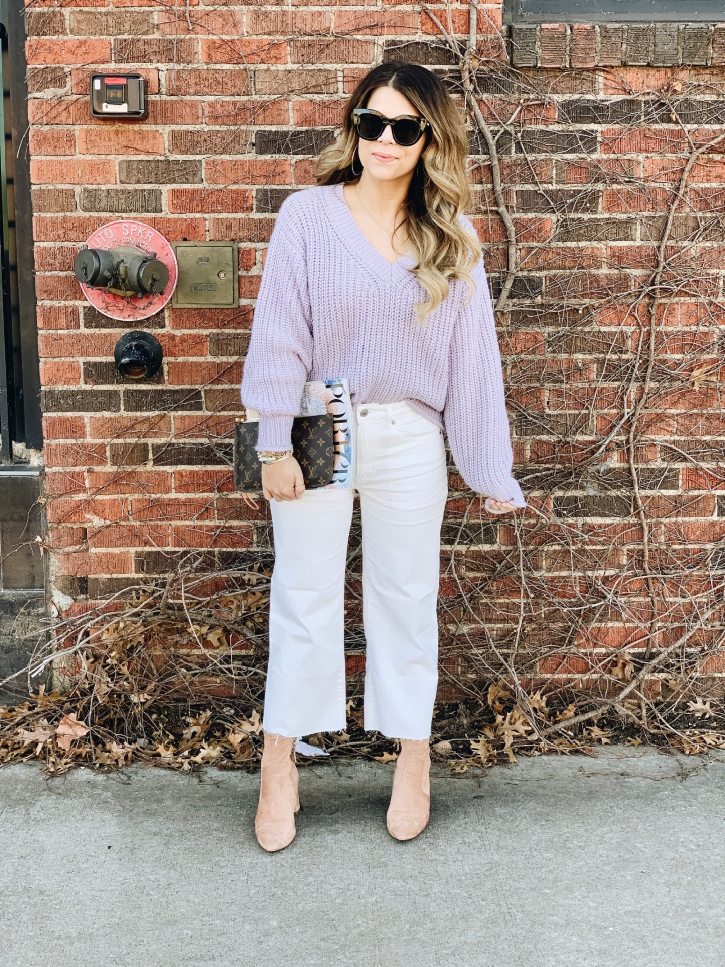 White jeans outfit clearance 2019